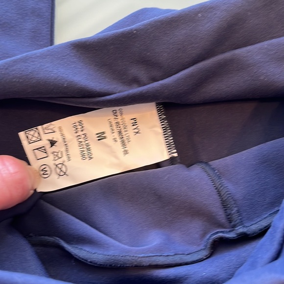 Woman’s legging pnyx made in Brazil size medium navy blue - Picture 3 of 5